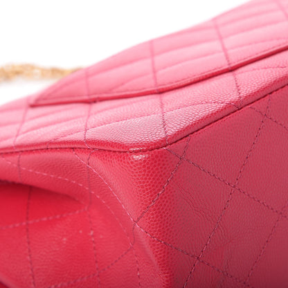 Chanel Caviar Quilted 2.55 Reissue 226 Flap Dark Pink 11 of 14