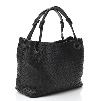 Bottega Veneta Nappa Intrecciato Small Garda Bag Black 3 of 9