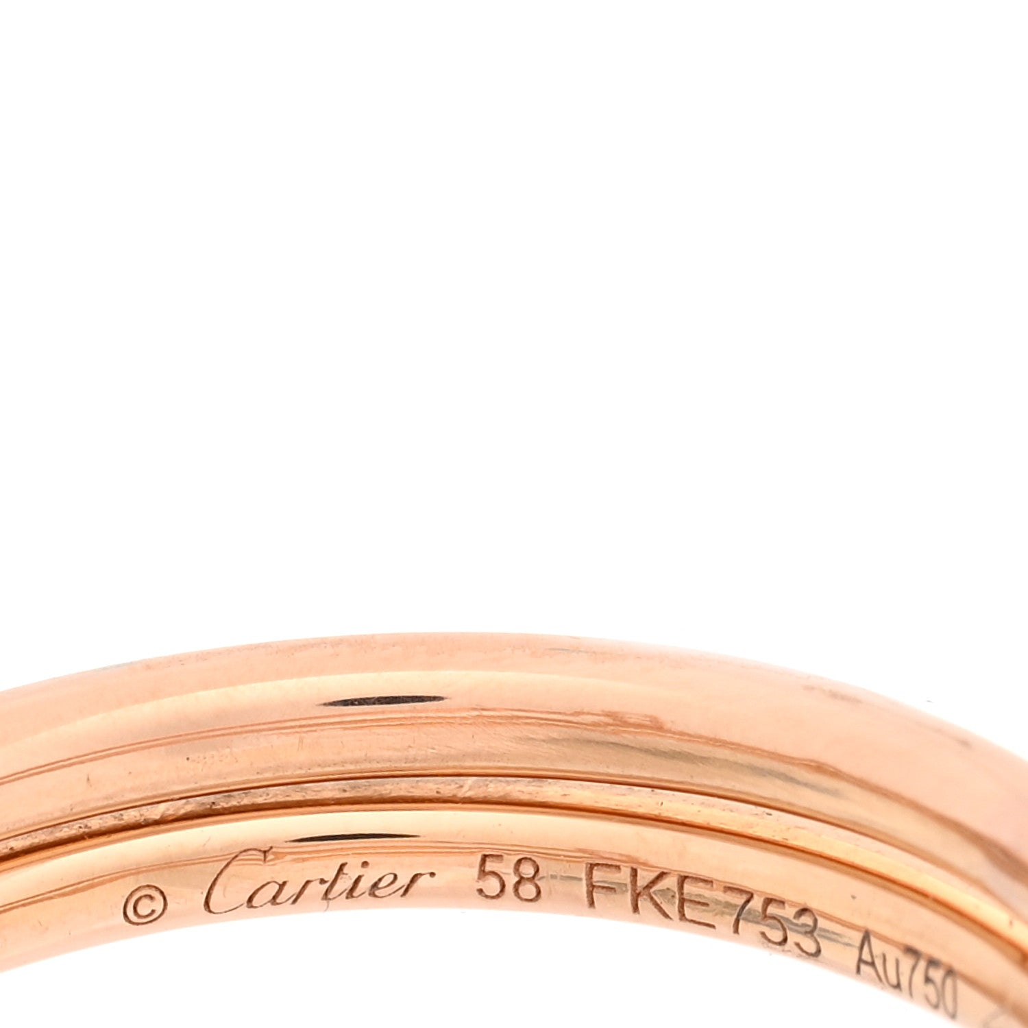 rururunnn　カルティエ Cartier 18K Yellow Gold Diamond Juste Un Clou Wrap Ring 58 8.25