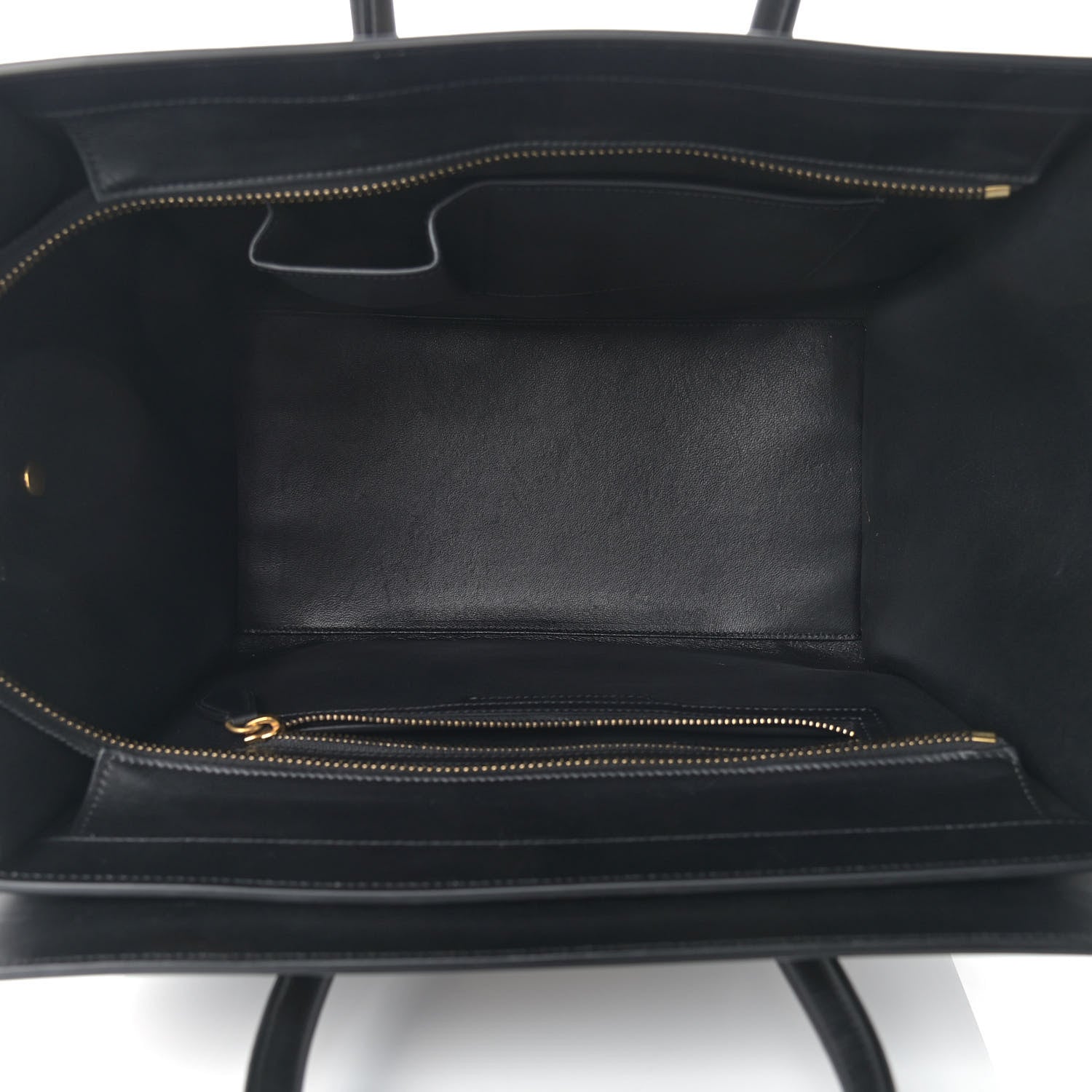 Celine Elephant Calfskin Mini Tri-Color Luggage Beige 4 of 11