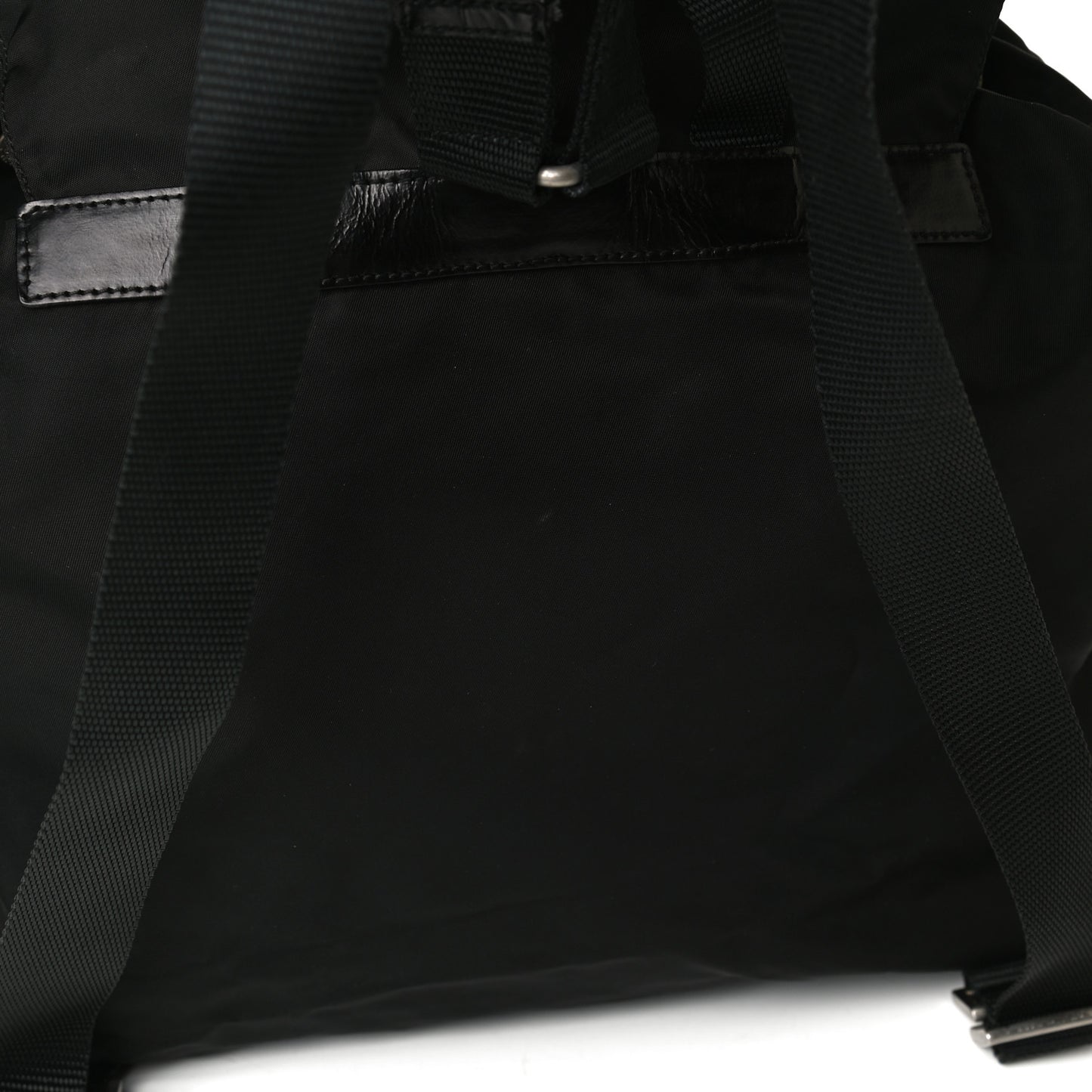 Nylon Vela Medium Backpack Black