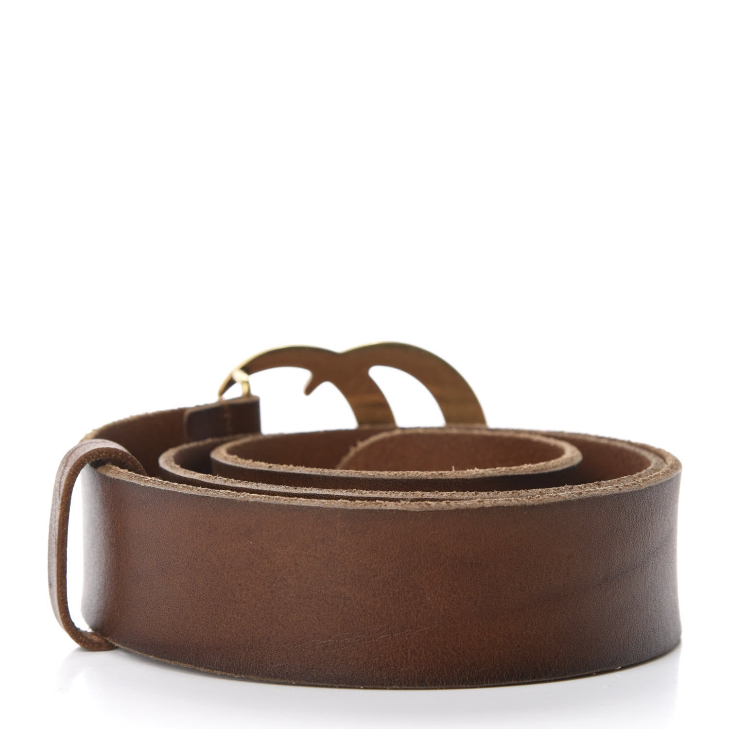 Gucci Faded Calfskin Double G 40mm Belt 85 34 Cuir 2 of 3