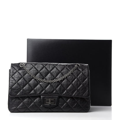 Chanel Aged Calfskin Quilted 2.55 Reissue 227 Flap Black 13 of 13