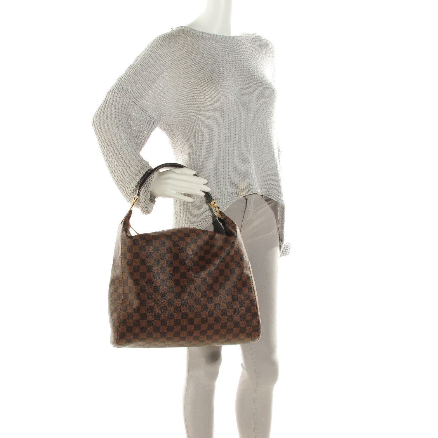 Louis Vuitton Damier Ebene Portobello GM 2 of 7