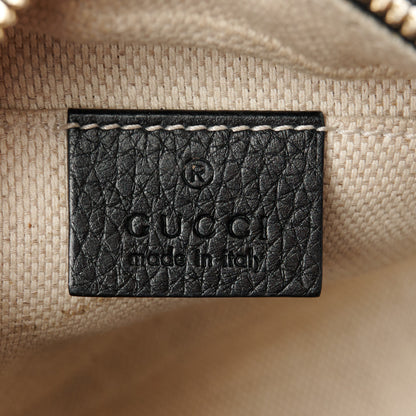 Gucci Pebbled Calfskin Small Soho Disco Bag Black 6 of 12