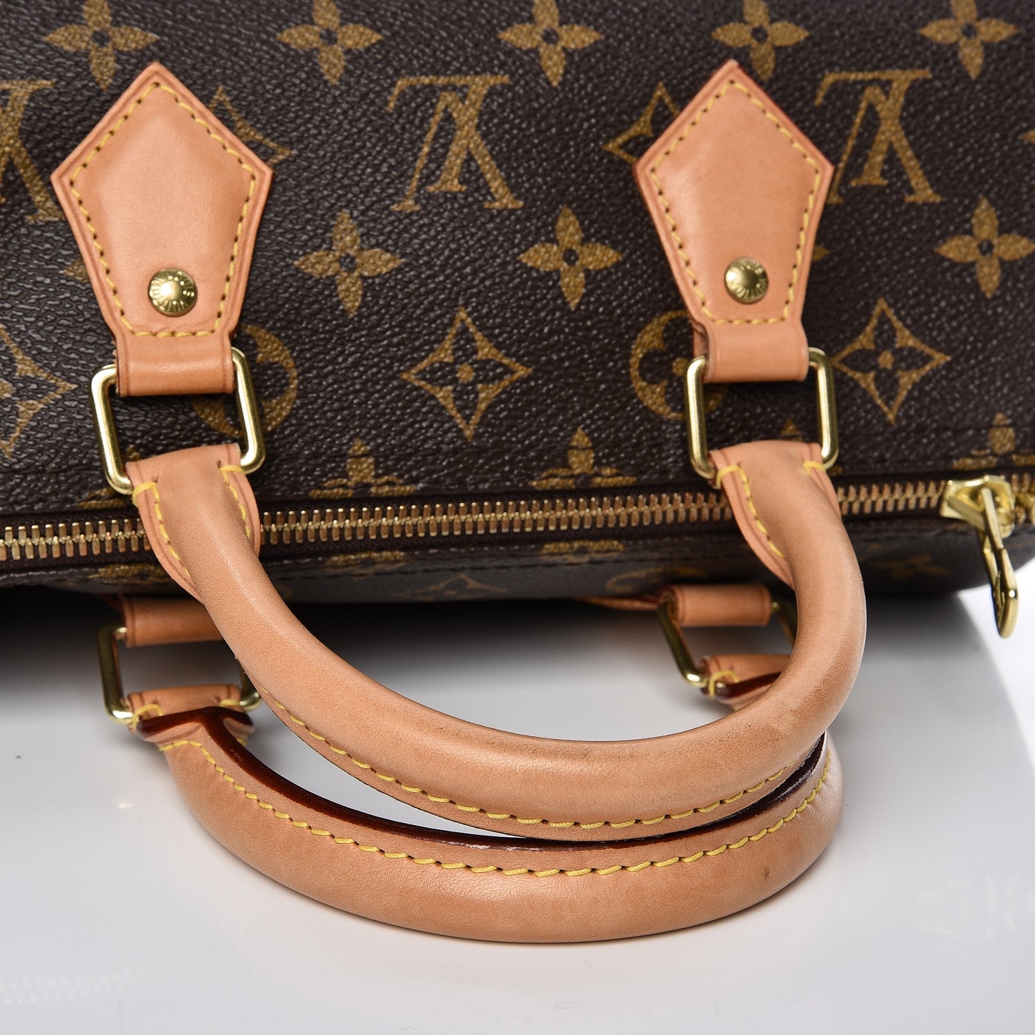 Louis Vuitton Monogram Speedy Bandouliere 25 9 of 9
