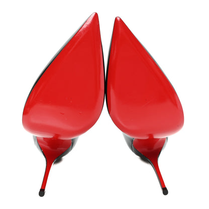 Christian Louboutin Patent So Kate 120 Pumps 37.5 Black 6 of 9