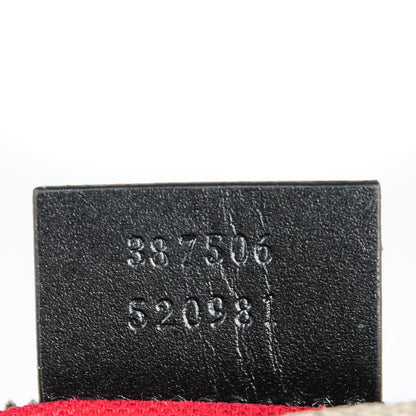 Gucci GG Supreme Monogram Web Small Shoulder Bag Black 7 of 7