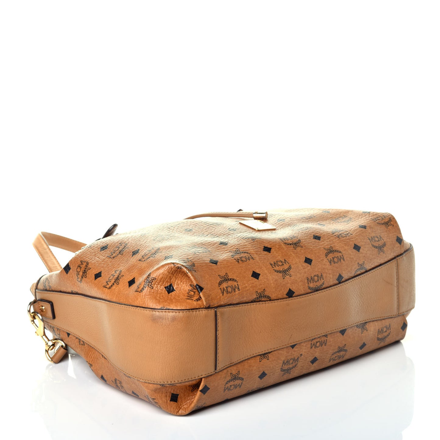 Visetos Medium Drawstring Shopper Cognac