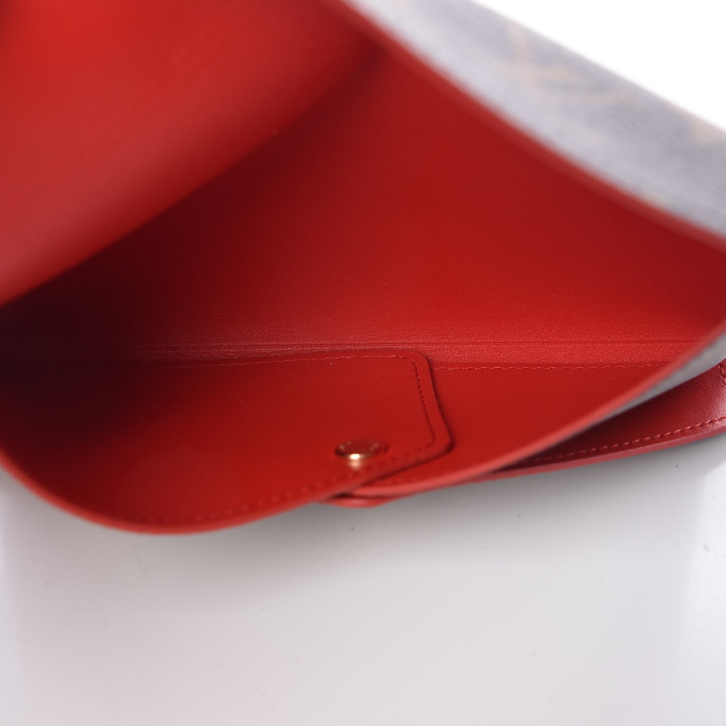 Monogram Medium Kirigami Pochette Insert Coquelicot