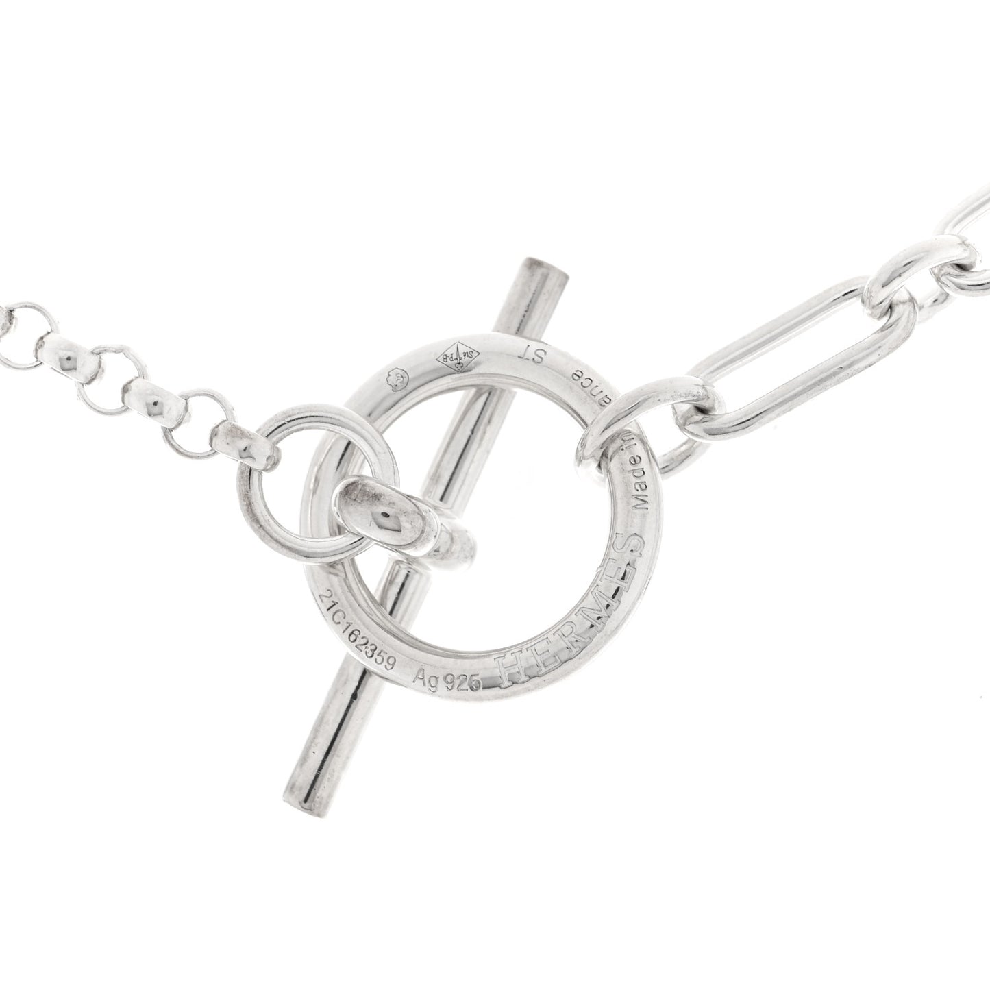 Sterling Silver Chaine d'Ancre Punk Necklace