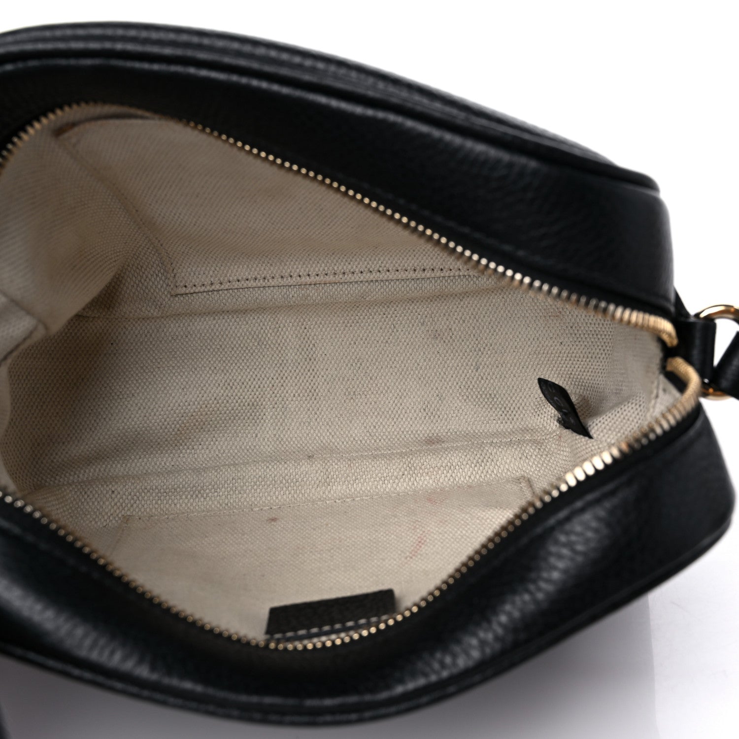 Gucci Pebbled Calfskin Small Soho Disco Bag Black 5 of 13