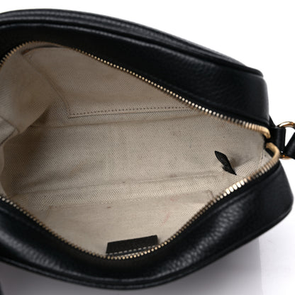 Gucci Pebbled Calfskin Small Soho Disco Bag Black 5 of 13