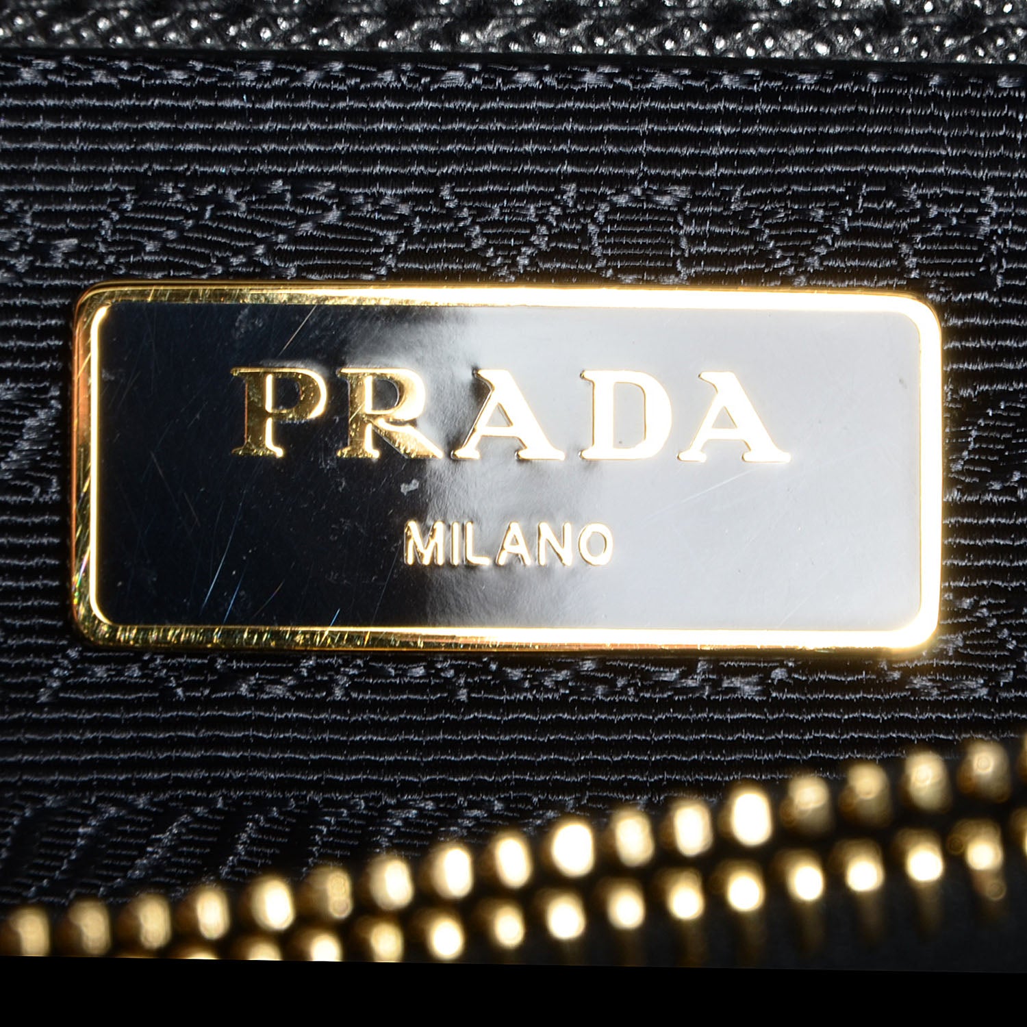 Prada Saffiano Lux Medium Tote Nero Black 10 of 12