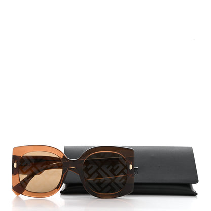 Fendi Acetate FF Sunglasses FF 0436/G/S Brown 10 of 10
