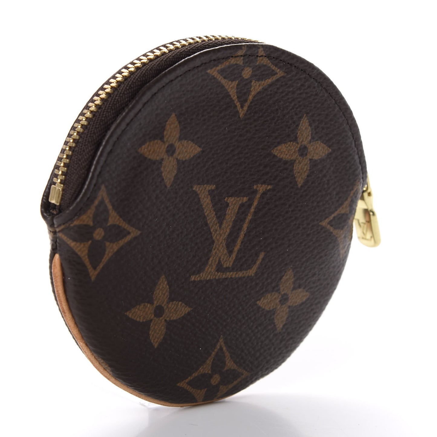 Monogram Round Coin Purse