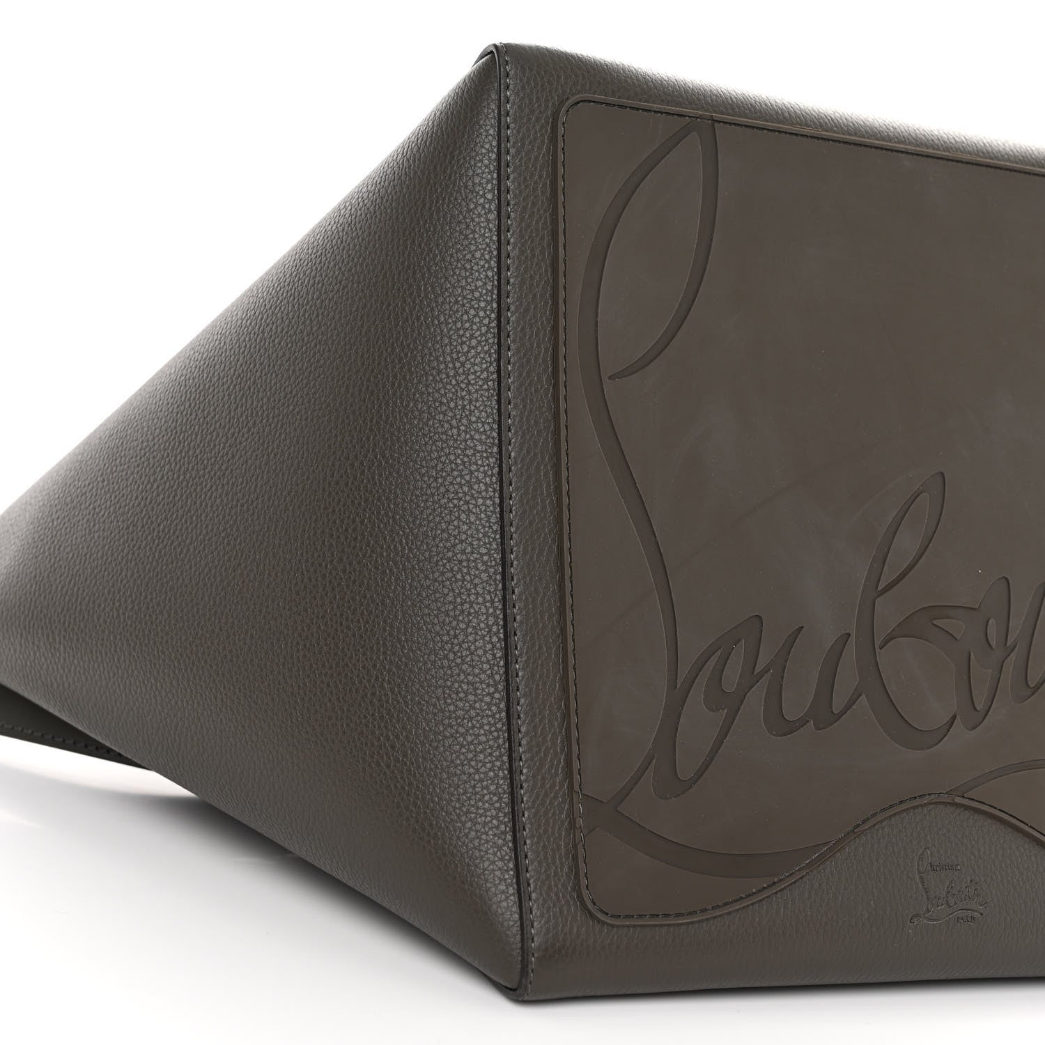 Christian Louboutin Calfskin Empire Spike Studded Small Cabachic Tote Rocket 8 of 9