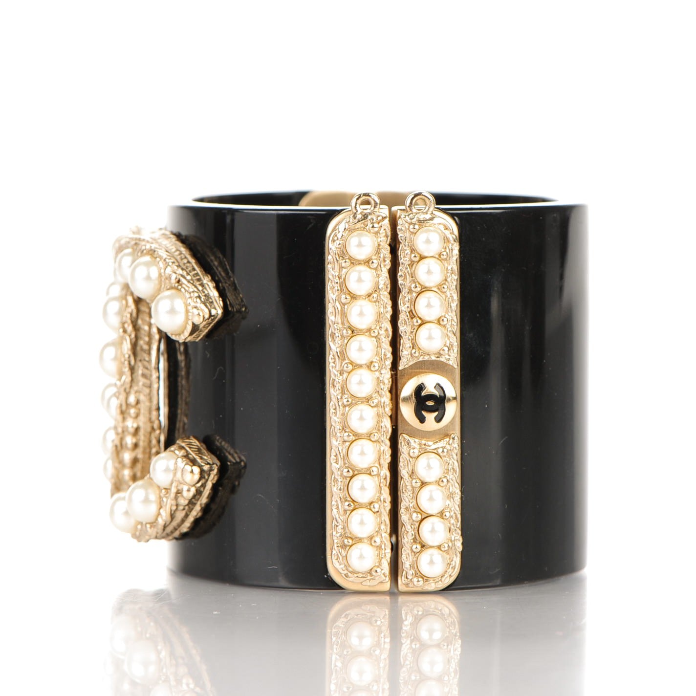 Resin Pearl CC Cuff Black