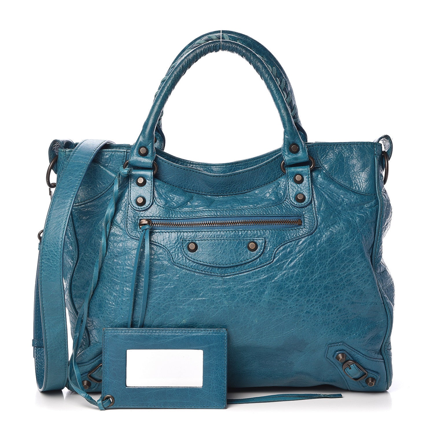 Balenciaga Agneau Classic Hardware Velo Lagon 1 of 15