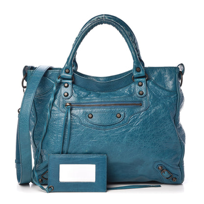 Balenciaga Agneau Classic Hardware Velo Lagon 1 of 15