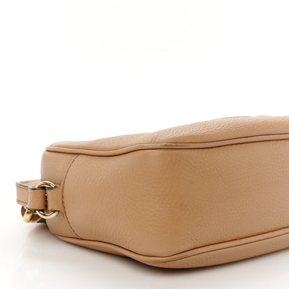 Gucci Pebbled Calfskin Small Soho Disco Bag Camelia 10 of 11