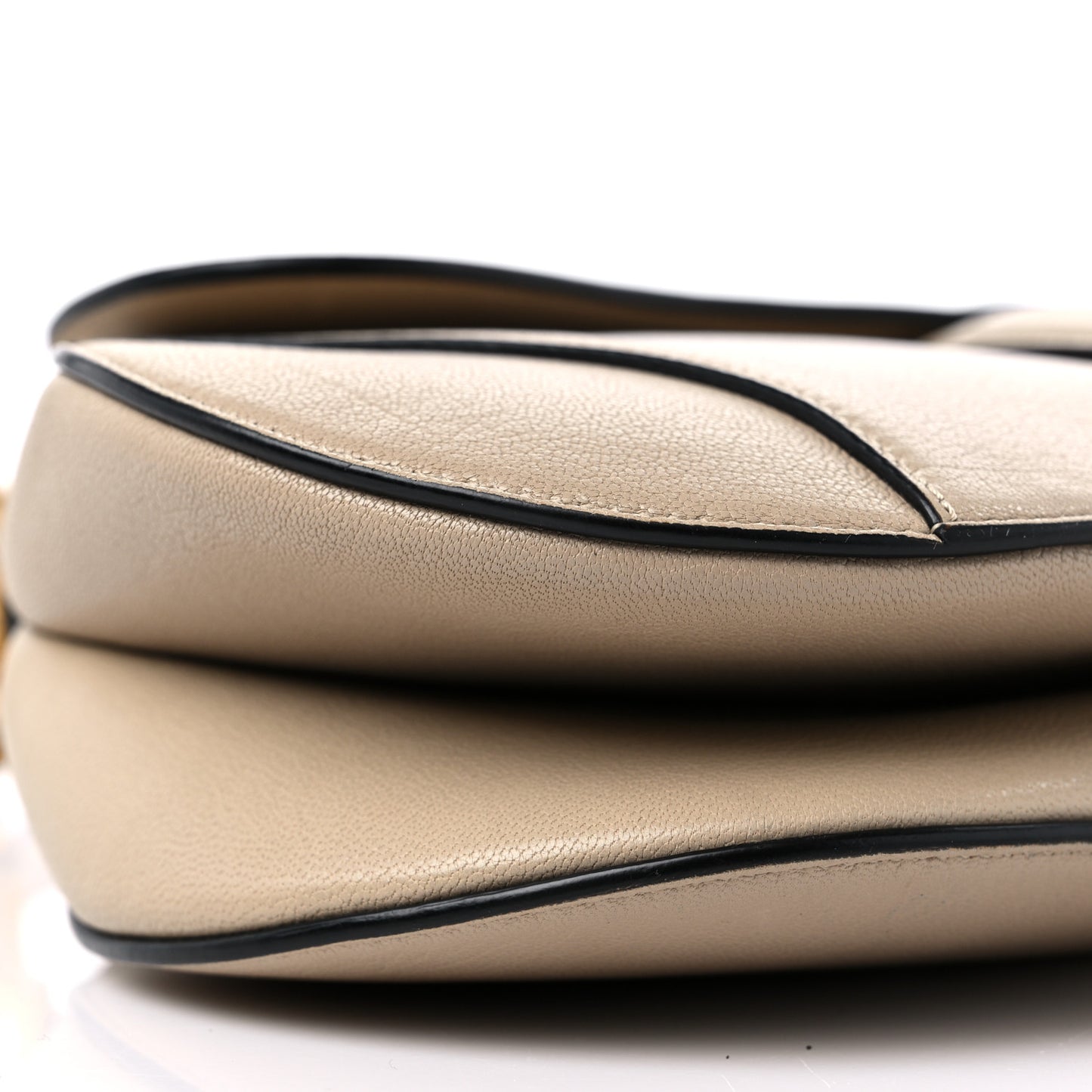 Shiny Goatskin Saddle Bag Corda