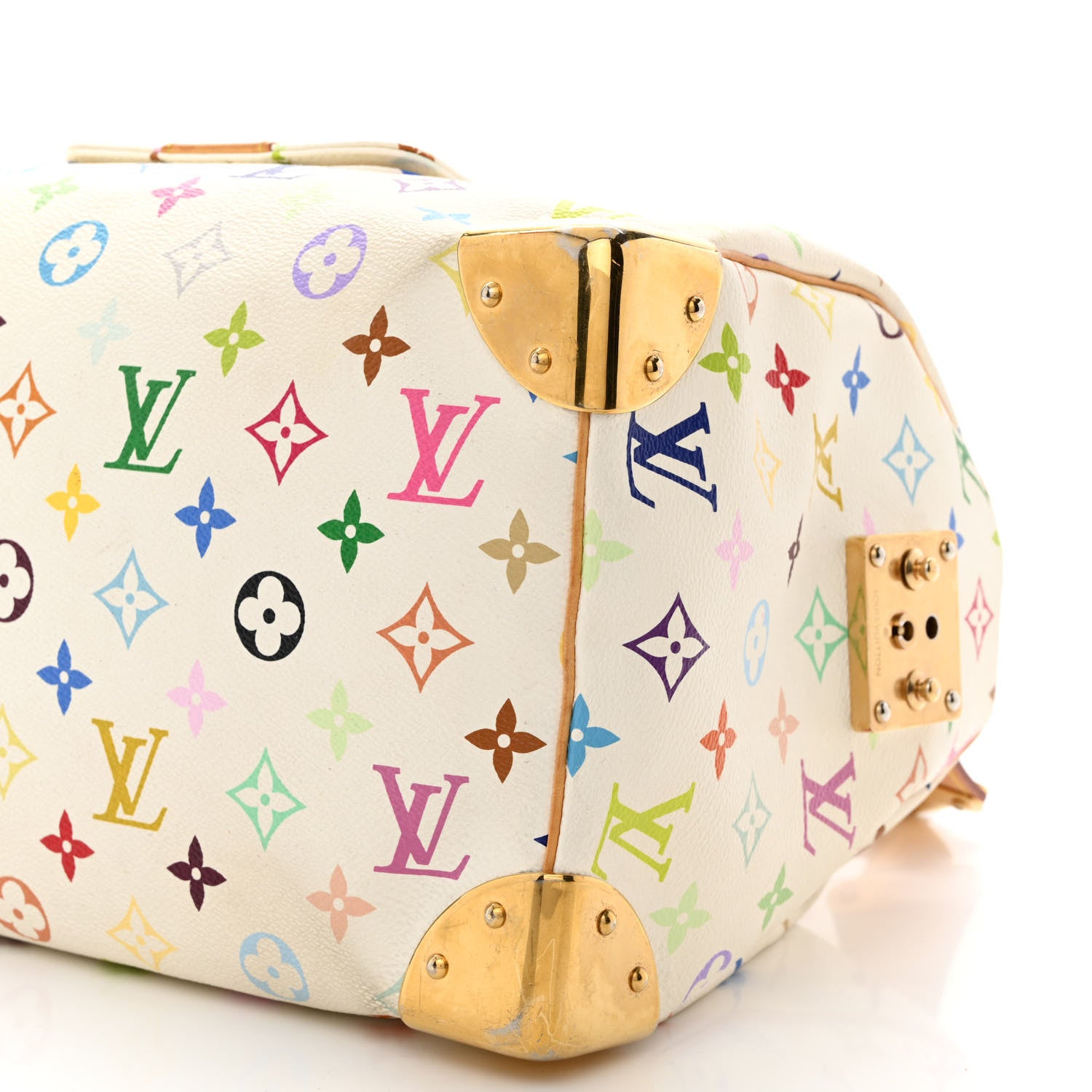 Louis Vuitton Monogram Multicolor Speedy 30 White 10 of 21