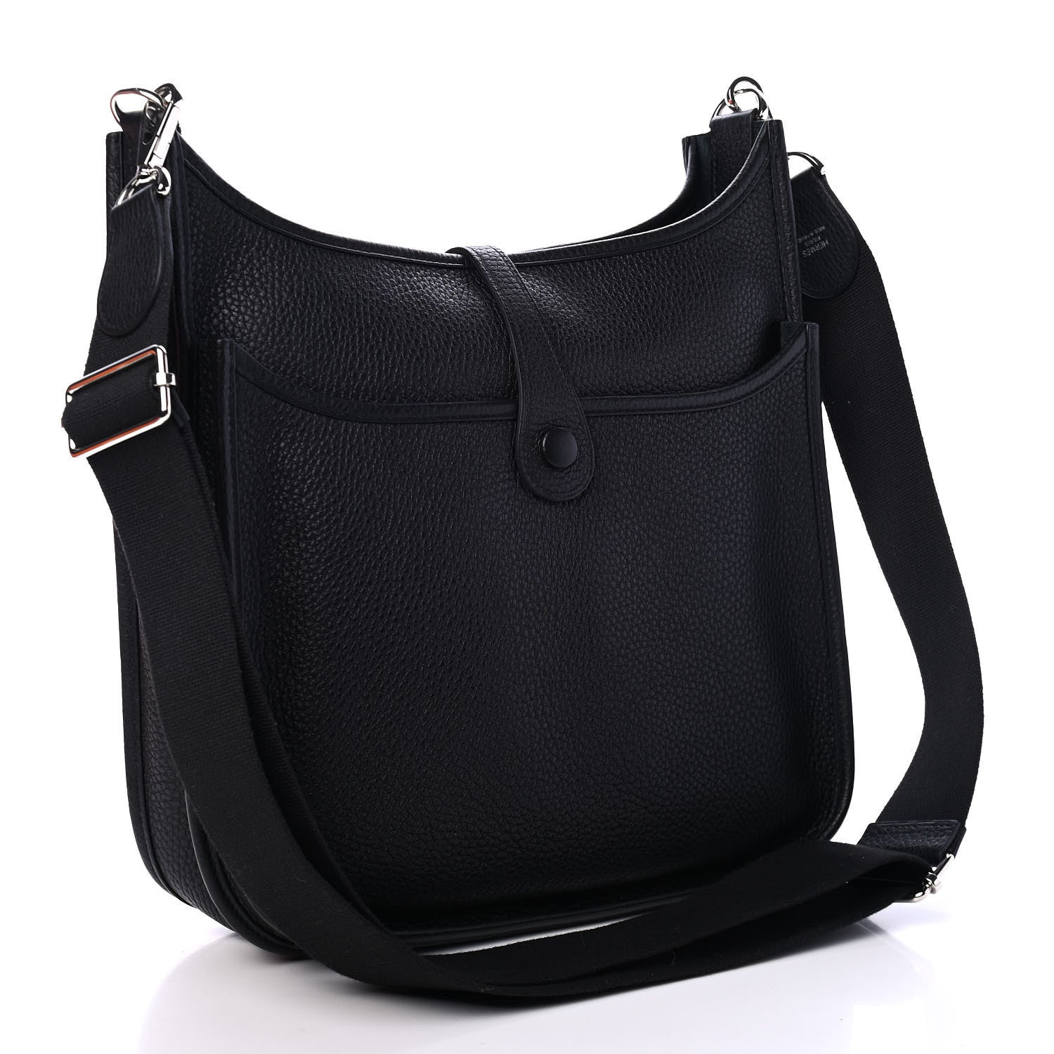 Hermes Taurillon Clemence Evelyne III PM Black 2 of 4