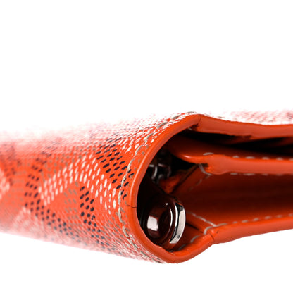 Goyard Goyardine Richelieu Wallet Orange 10 of 17