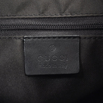 Gucci Nylon Monogram Bamboo Handle Hobo Brown 7 of 8