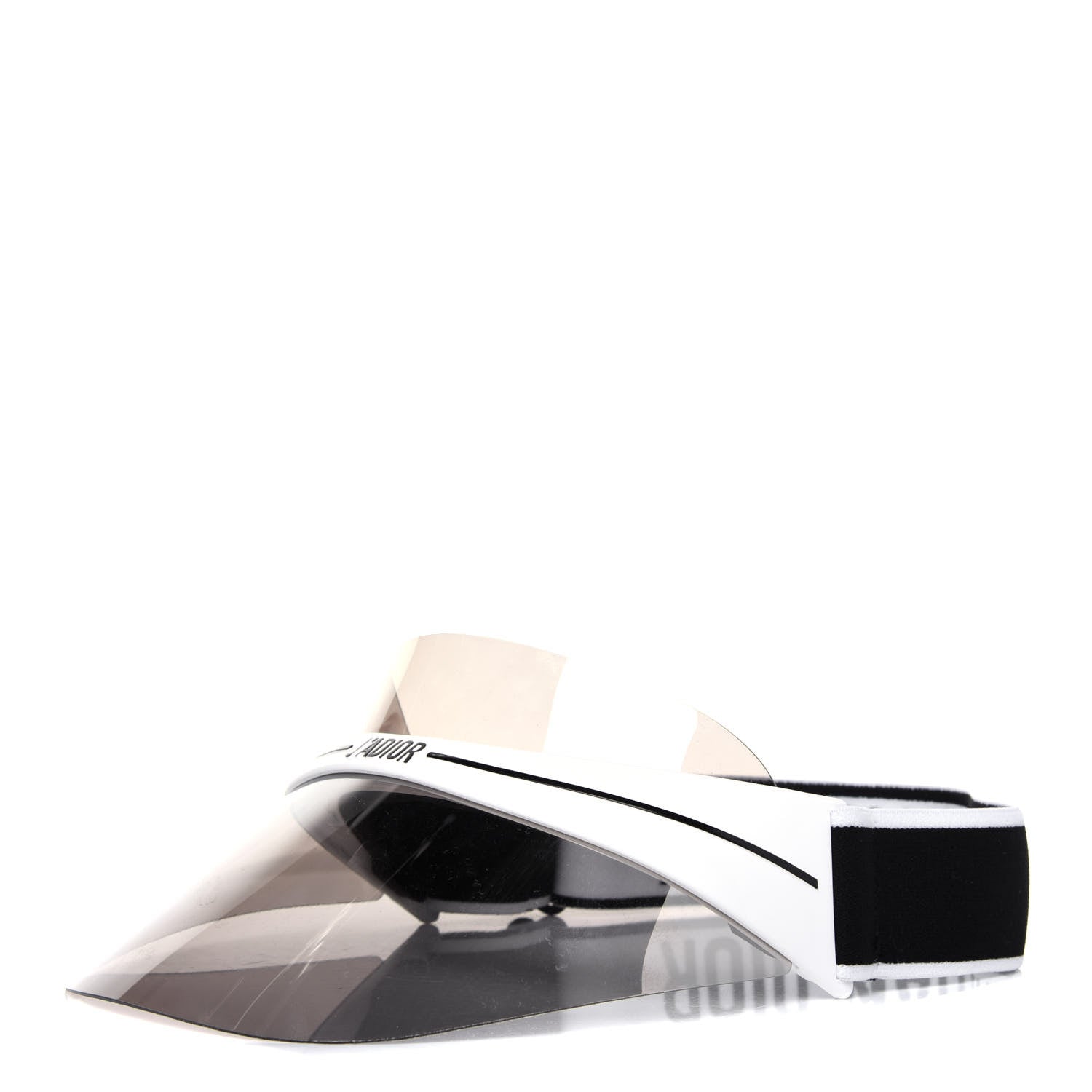 Christian Dior Mirrored DiorClub1 Sun Visor Black 1 of 10