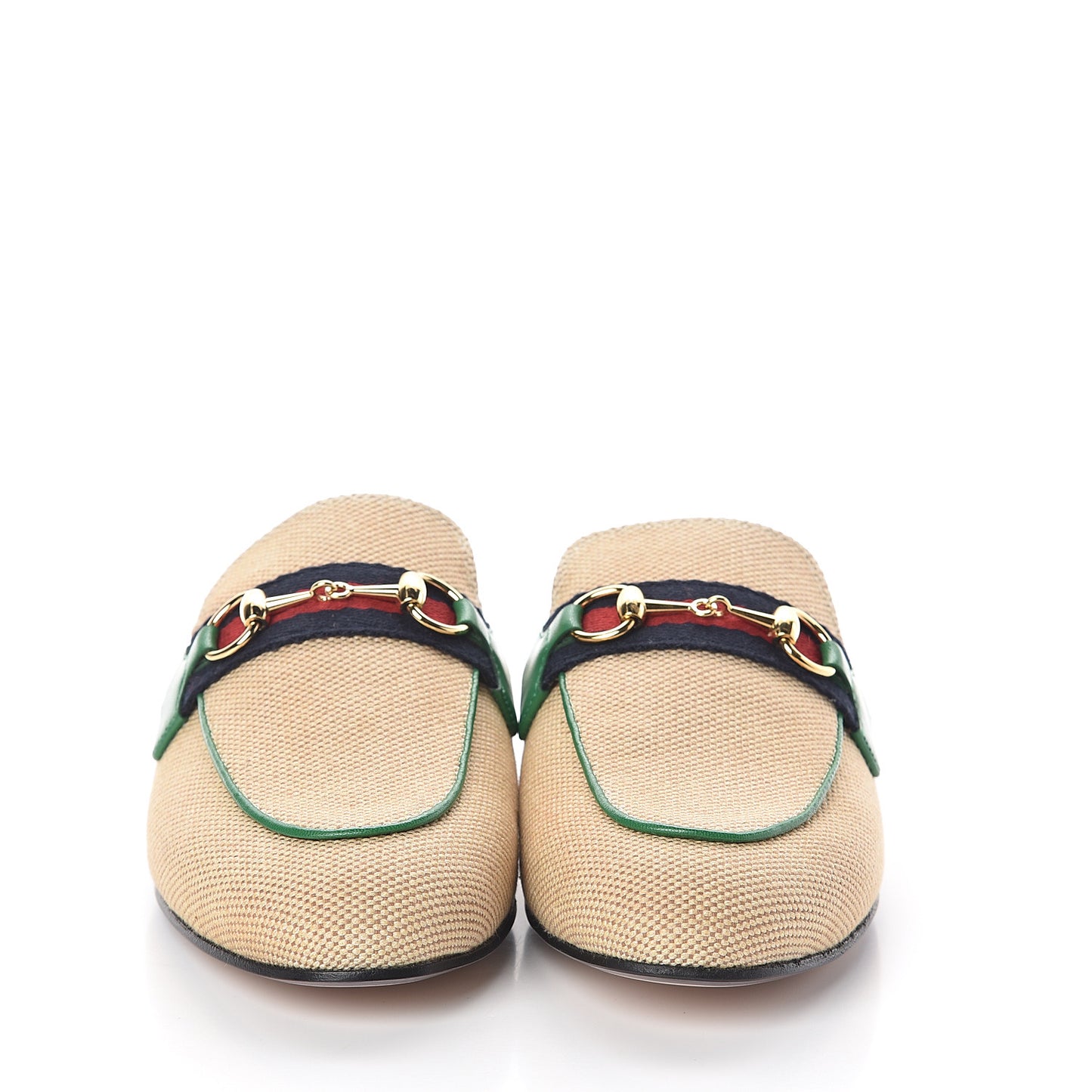 Canvas Vintage Charlotte Web Womens Princetown Slippers 35 Sand New Shamarock