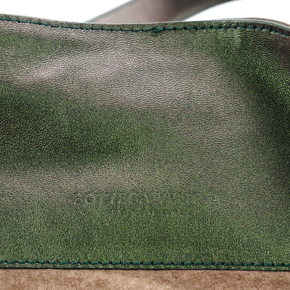 Bottega Veneta Iridescent Scarabee Pocket Tote Green 6 of 7