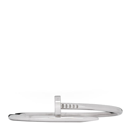 Cartier 18K White Gold Juste Un Clou Bracelet 17 1 of 5