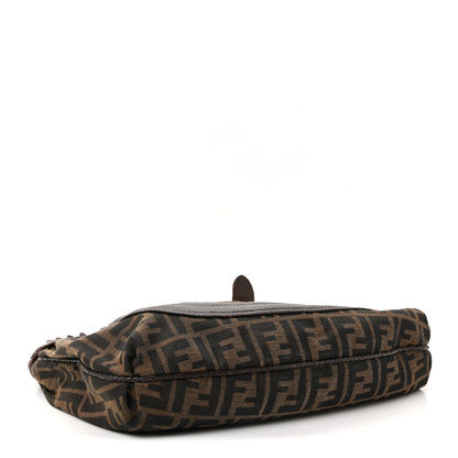Fendi Zucca Nappa Nuvolata Vitello Tortuga Spy Tobacco Moro 4 of 9