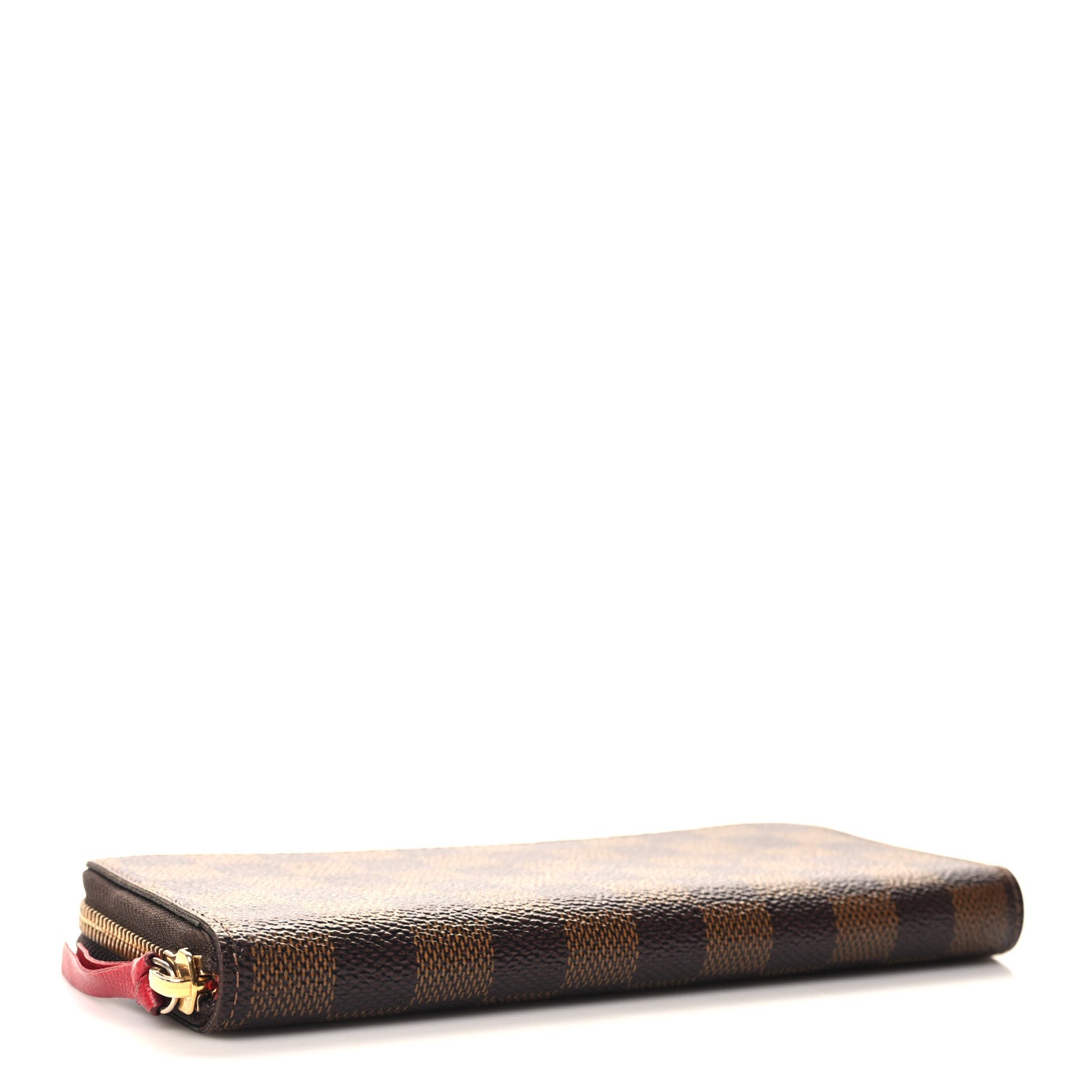 Louis Vuitton Damier Ebene Clemence Wallet Cherry 4 of 7