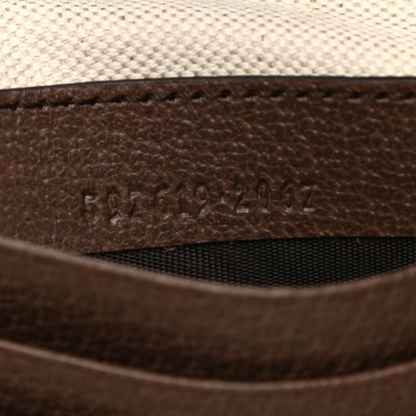 GG Supreme Monogram Web Small Ophidia Documents Holder Beige New Acero