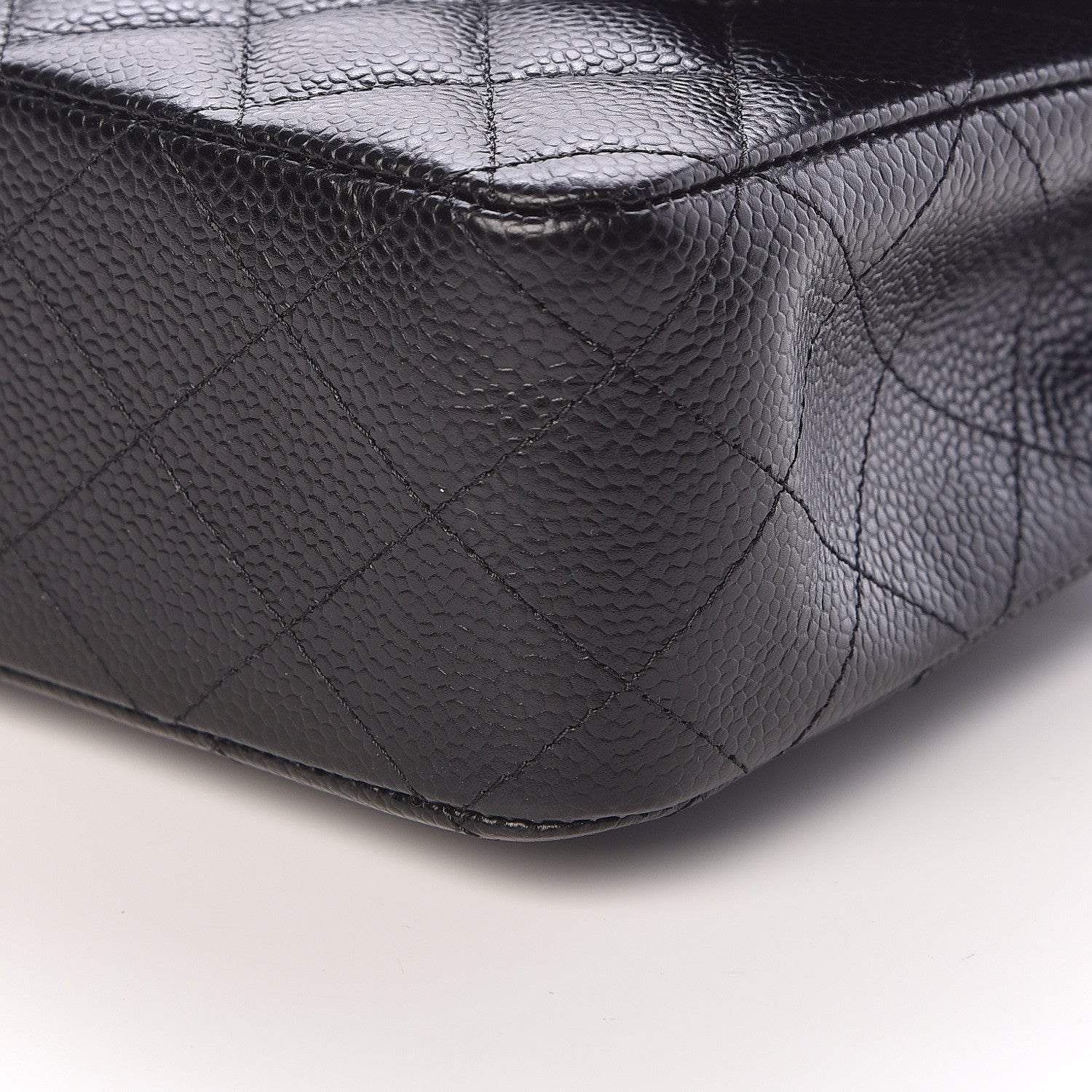 Chanel Caviar Quilted Medium Double Flap Black 10 of 10