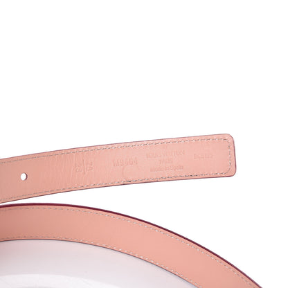Louis Vuitton Calfskin 20mm LV Initiales Belt 70 28 Fuchsia 6 of 8