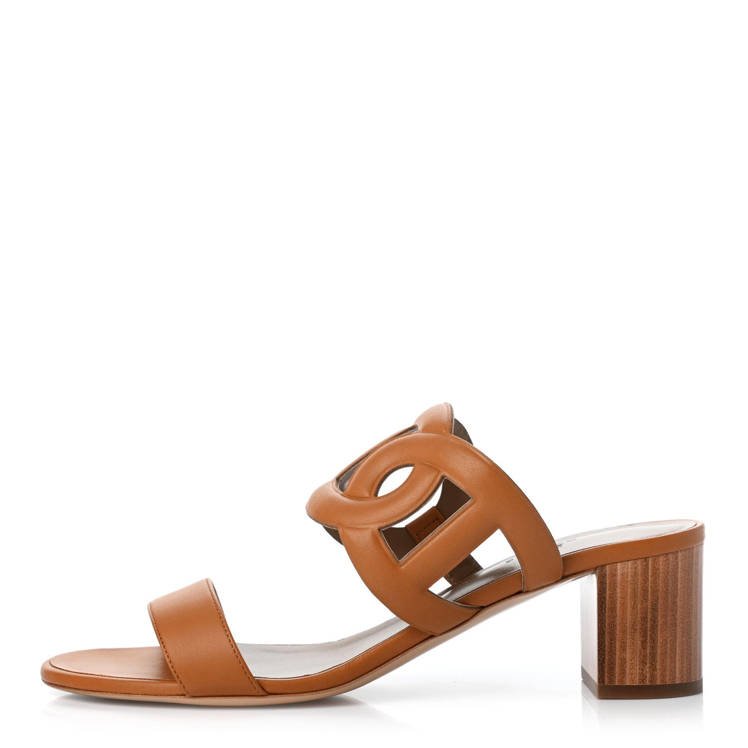 Hermes Nappa Bikini Sandals 41 Gold 1 of 8