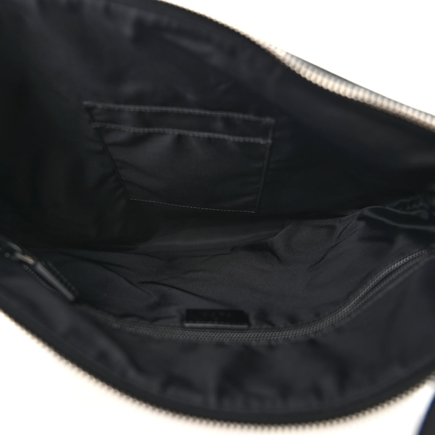 Gucci GG Supreme Monogram Web Messenger Bag Black 5 of 9