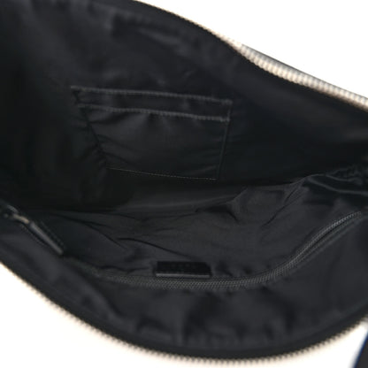 Gucci GG Supreme Monogram Web Messenger Bag Black 5 of 9