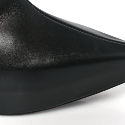 Givenchy Calfskin G Lock 80mm Wedge Low Boots 38.5 Black 8 of 11