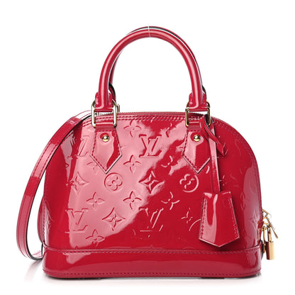 Louis Vuitton Vernis Alma BB Rose Indien 1 of 7
