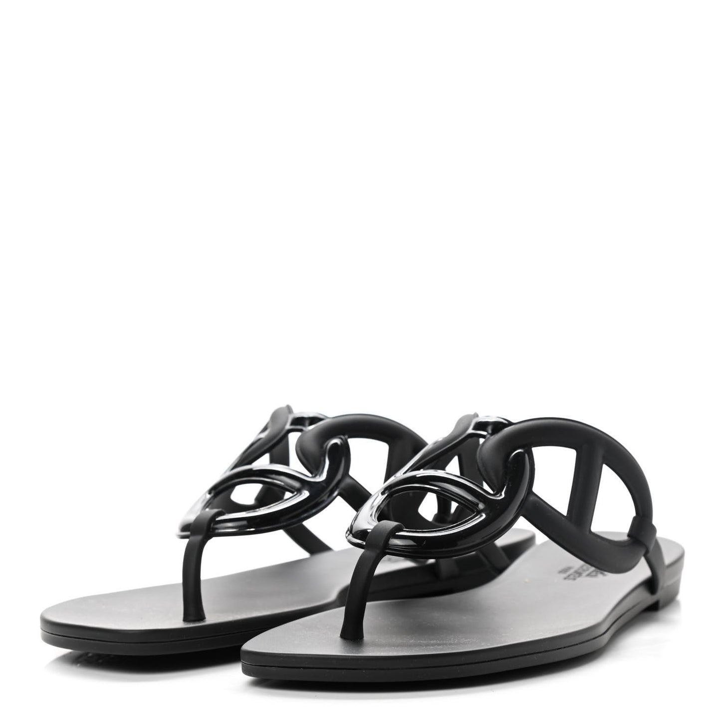 Rubber Womens Egerie Sandals 38 Black