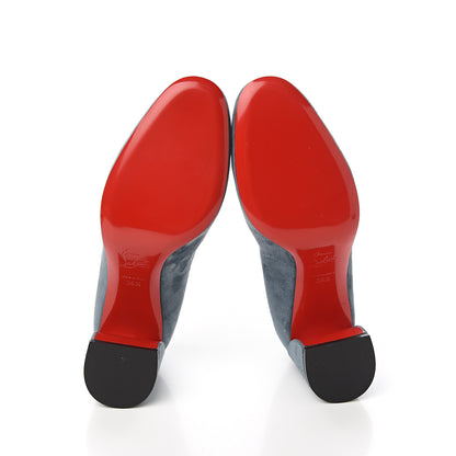 Christian Louboutin Veau Velours Miss Sab 55 Pumps 36.5 Tempete 5 of 8