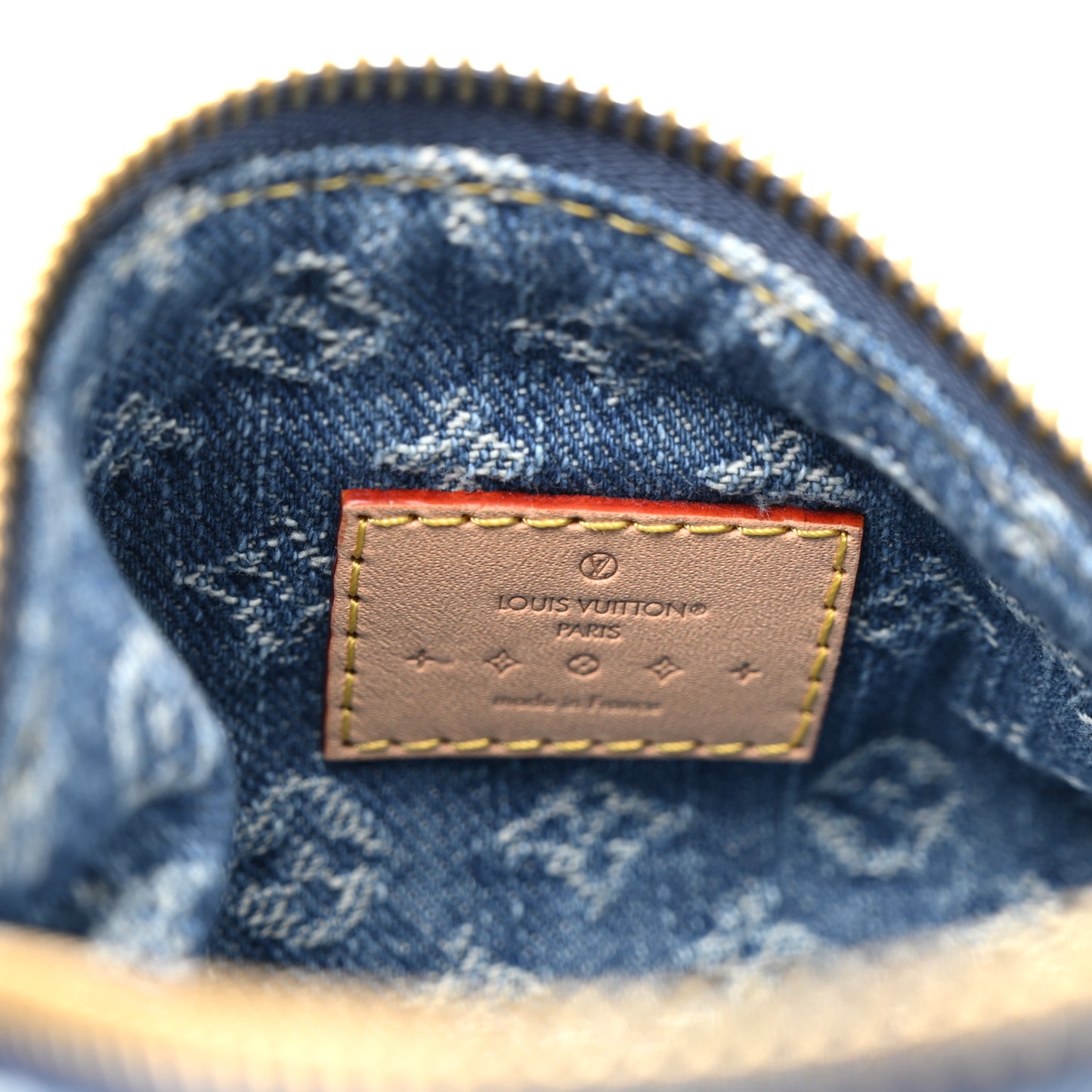 Monogram Denim Hills Pochette Blue