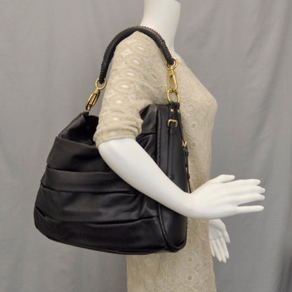 Christian Dior Lambskin Libertine Medium Hobo Black 2 of 7