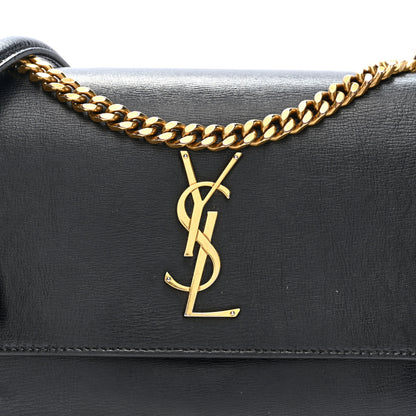 Saint Laurent Calfskin Medium Monogram Sunset Black 7 of 9