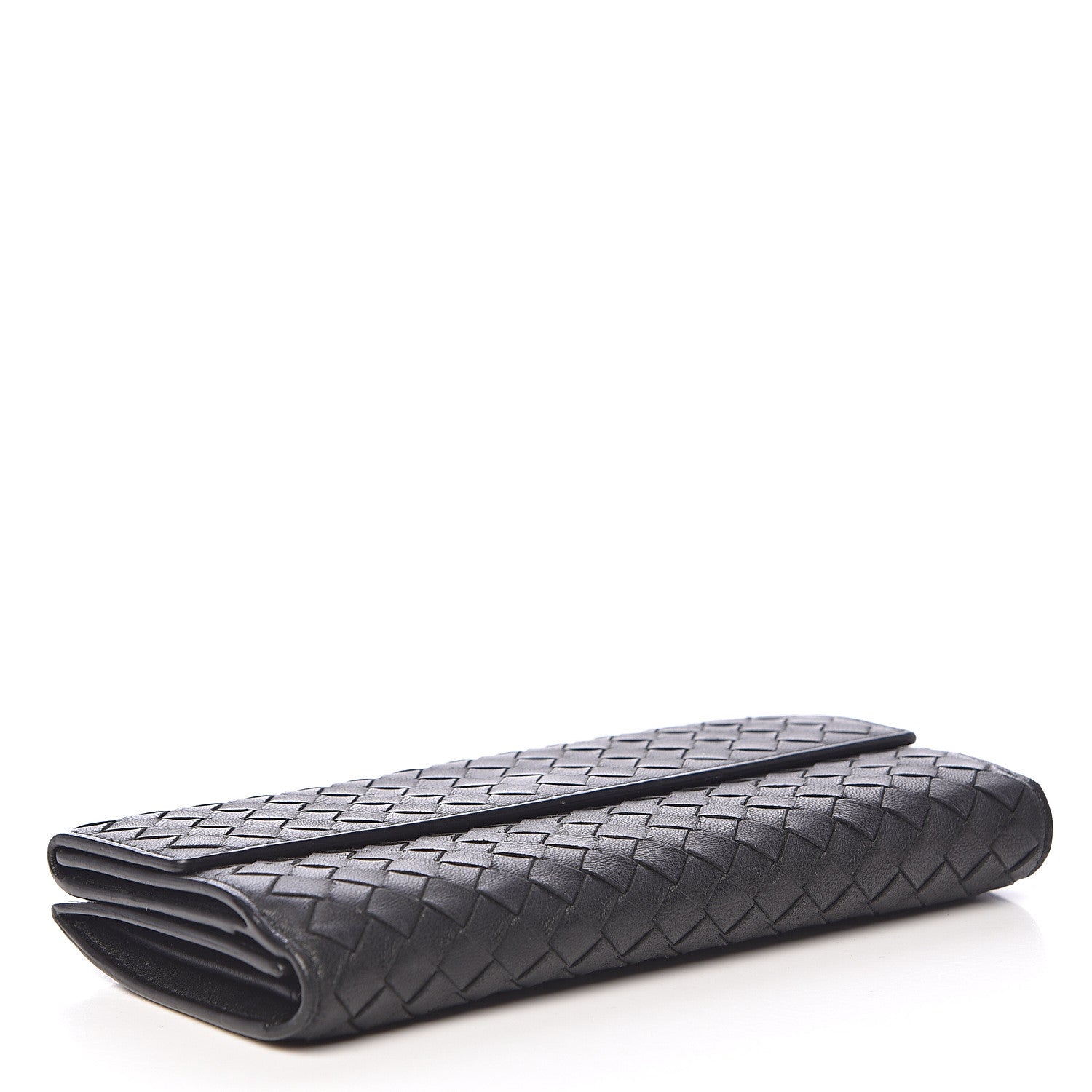 Bottega Veneta Nappa Intrecciato Continental Wallet Black 4 of 9